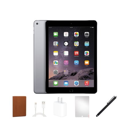 Refurbished iPad Air 16GB Bundle, Black -  APPLE, IPADAIRB16-BUNDLE
